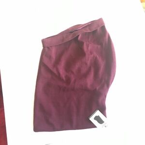 Elegant Purple Women's Skirt
